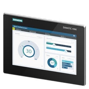 SIMATIC HMI MTP1000， Unified 精智面板， 触摸操作， 10.1" 宽屏 TFT（彩色）显示屏， 一千六百万色， PROFINET 接口， 可项目组态的最低版本 WinCC Unified Comfort V16