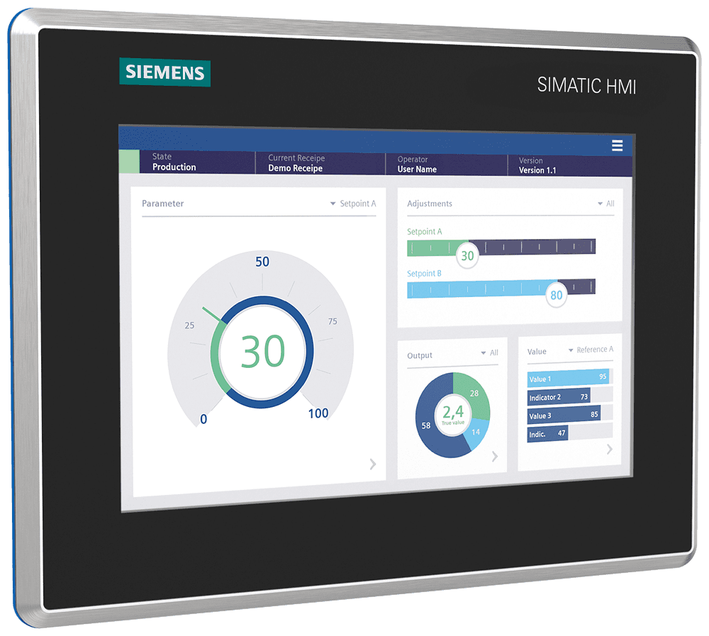 SIMATIC HMI MTP1000 Unified 精智面板 10.1"宽屏TFT（彩色）显示屏