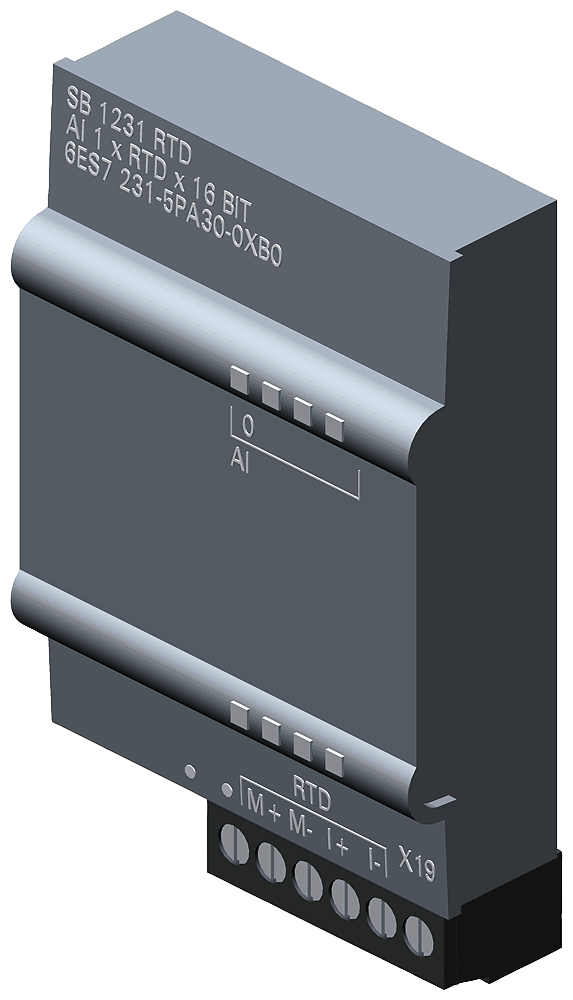 SIMATIC S7-1200 SB 1231，AI 1x16 bit RTD