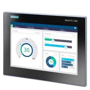SIMATIC HMI MTP1200, Unified Basic 面板, 触摸操作, 12" 宽屏幕 TFT 显示屏, 一千六百万色, PROFINET 接口, 可组态的最低版本 WinCC Unified Basic V18 升级版 3, 包含开源软件