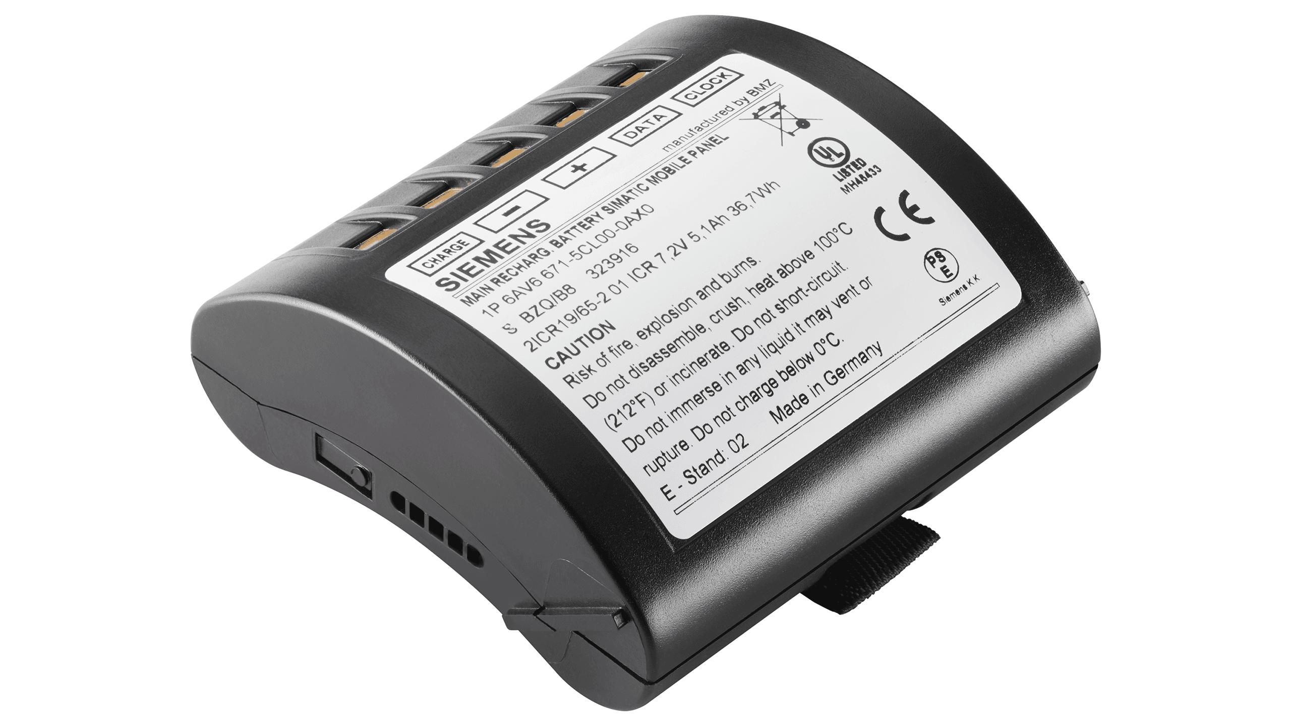 SIMATIC HMI IWLAN 移动面板主蓄电池 6AV6671-5CL00-0AX0 的全盘继承者